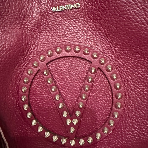 Valentino by Mario Valentino Luisa Rock Leather Shoulde - Picture 5 of 9